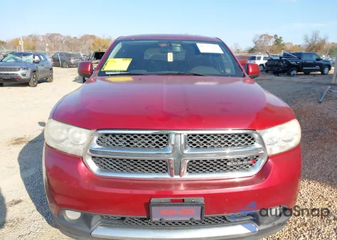 2013 Dodge Durango Sxt из США, поврежденный, VIN 1C4RDHAG4DC662156